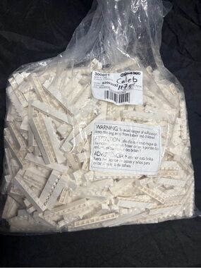 LEGO 760 Pieces 3008 Brick 1X8 White Brand New 300801 Huge Job Lot 1 X 8 Bricks
